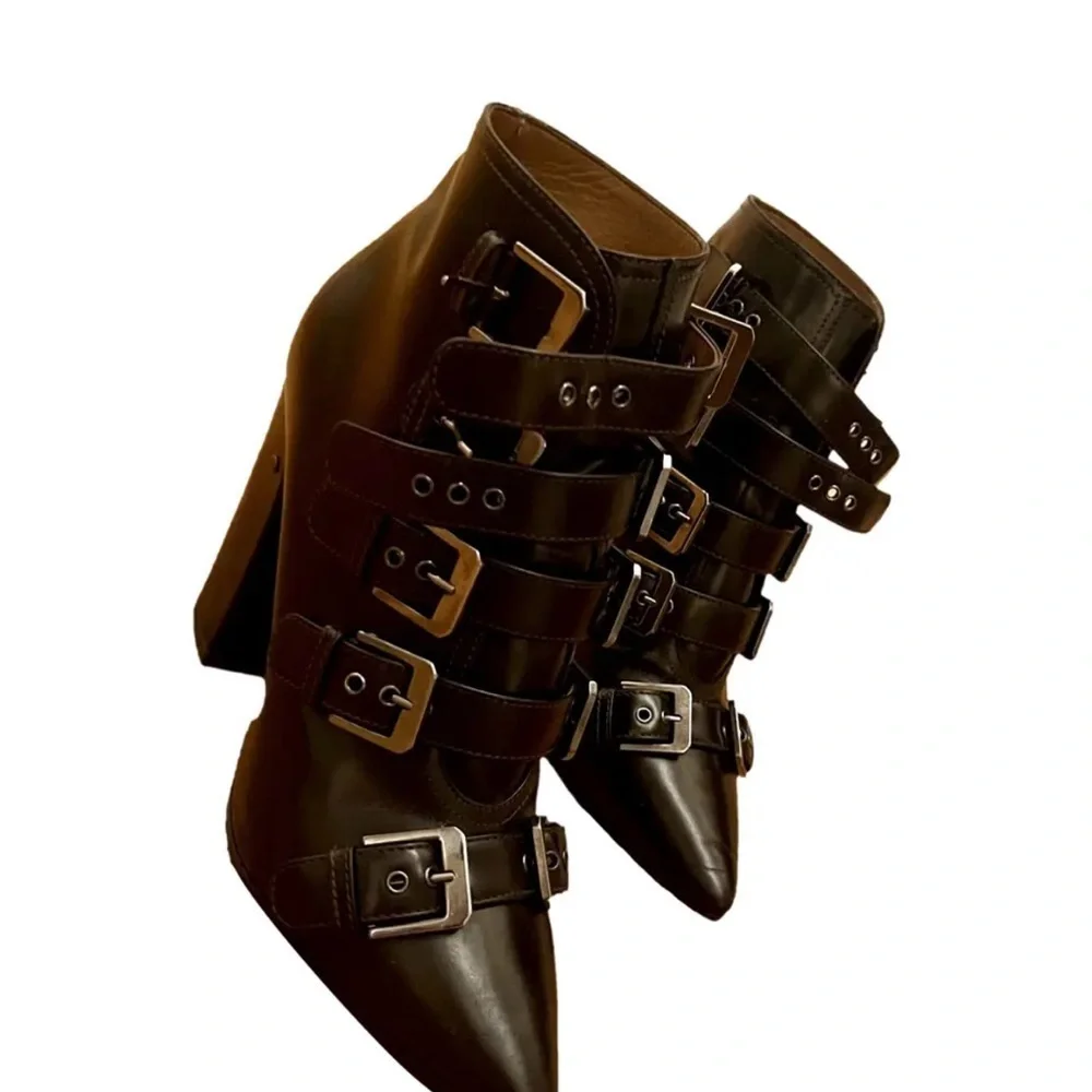 Laurence Dacade Leather Lace-Up Boots